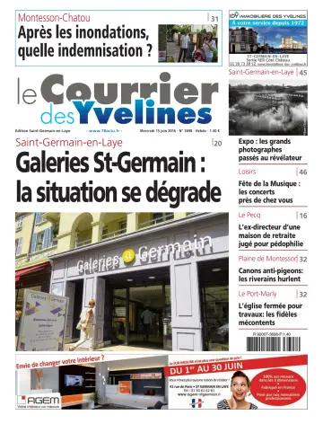 Le Courrier des Yvelines (Saint-Germain-en-Laye) - 15 Jun 2016