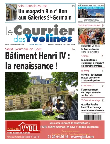 Le Courrier des Yvelines (Saint-Germain-en-Laye) - 29 июн. 2016