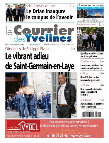 Le Courrier des Yvelines (Saint-Germain-en-Laye) - 7 Sep 2016