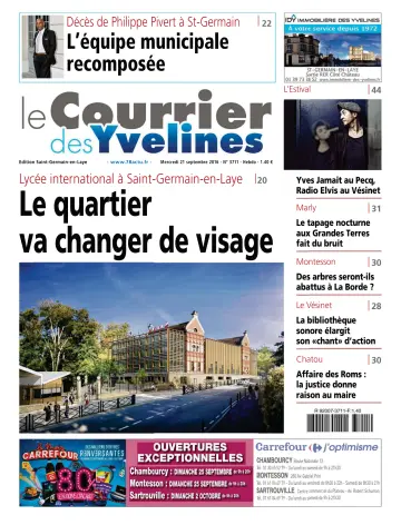 Le Courrier des Yvelines (Saint-Germain-en-Laye) - 21 Sep 2016