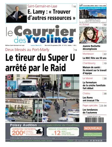 Le Courrier des Yvelines (Saint-Germain-en-Laye) - 28 сен. 2016
