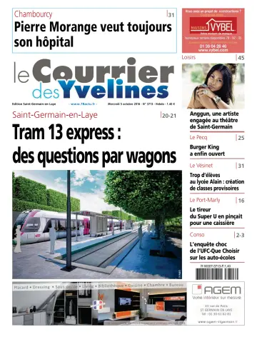 Le Courrier des Yvelines (Saint-Germain-en-Laye) - 05 oct. 2016