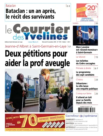 Le Courrier des Yvelines (Saint-Germain-en-Laye) - 9 Nov 2016