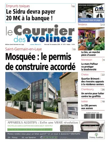 Le Courrier des Yvelines (Saint-Germain-en-Laye) - 16 ноя. 2016