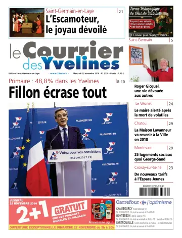 Le Courrier des Yvelines (Saint-Germain-en-Laye) - 23 ноя. 2016