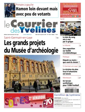 Le Courrier des Yvelines (Saint-Germain-en-Laye) - 25 Jan 2017