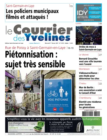 Le Courrier des Yvelines (Saint-Germain-en-Laye) - 01 feb. 2017
