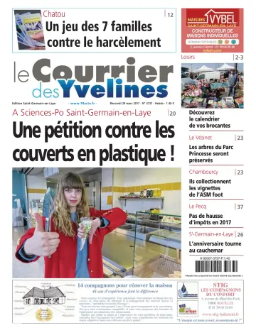 Le Courrier des Yvelines (Saint-Germain-en-Laye) - 29 Mar 2017