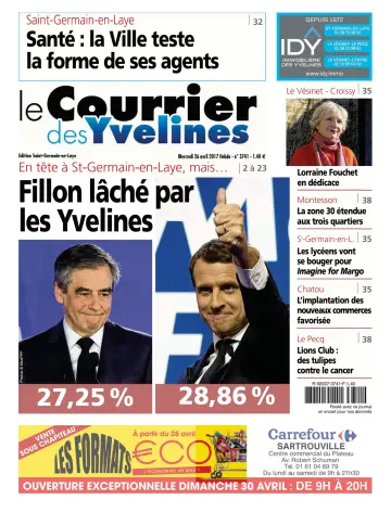 Le Courrier des Yvelines (Saint-Germain-en-Laye) - 26 Apr 2017