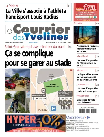 Le Courrier des Yvelines (Saint-Germain-en-Laye) - 3 May 2017