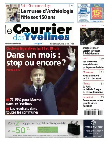 Le Courrier des Yvelines (Saint-Germain-en-Laye) - 10 May 2017