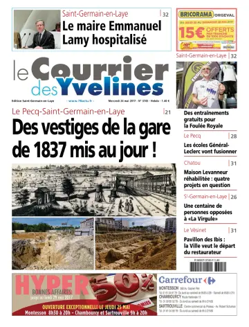 Le Courrier des Yvelines (Saint-Germain-en-Laye) - 24 May 2017