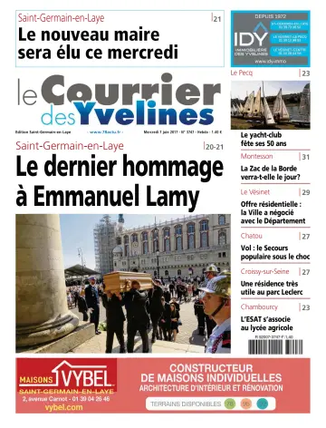 Le Courrier des Yvelines (Saint-Germain-en-Laye) - 7 Jun 2017