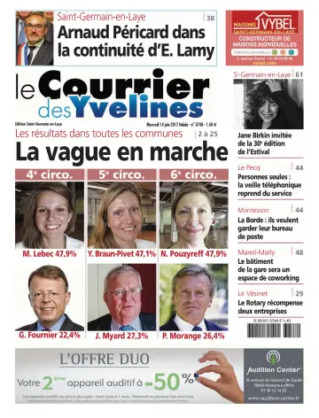 Le Courrier des Yvelines (Saint-Germain-en-Laye) - 14 Jun 2017