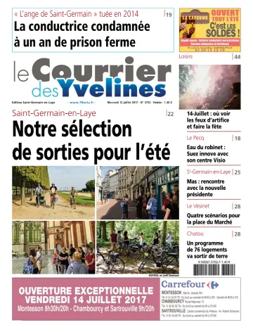 Le Courrier des Yvelines (Saint-Germain-en-Laye) - 12 Jul 2017