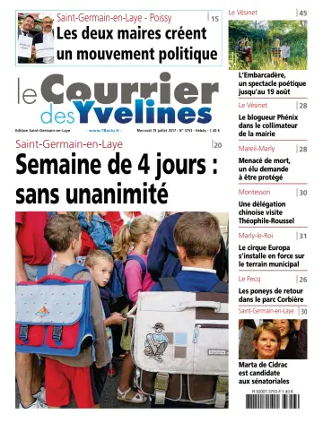 Le Courrier des Yvelines (Saint-Germain-en-Laye) - 19 Jul 2017
