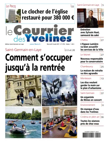 Le Courrier des Yvelines (Saint-Germain-en-Laye) - 16 Aug 2017