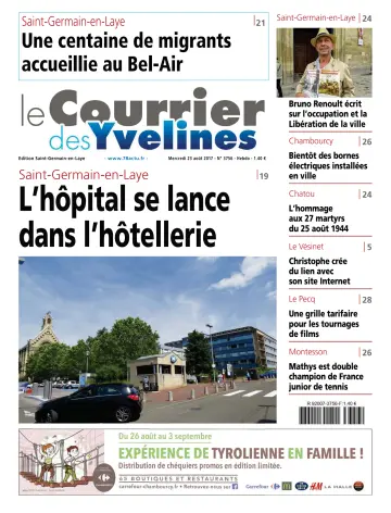 Le Courrier des Yvelines (Saint-Germain-en-Laye) - 23 Aug 2017