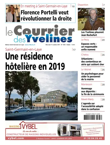 Le Courrier des Yvelines (Saint-Germain-en-Laye) - 11 oct. 2017