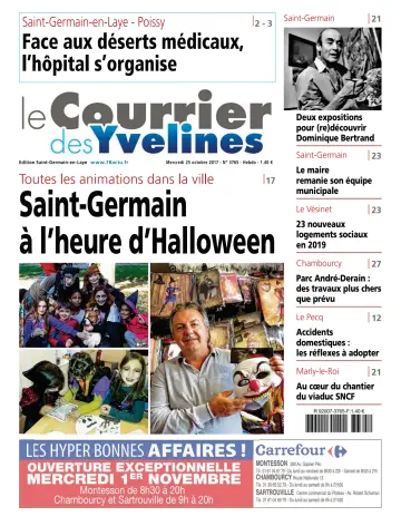 Le Courrier des Yvelines (Saint-Germain-en-Laye) - 25 Oct 2017
