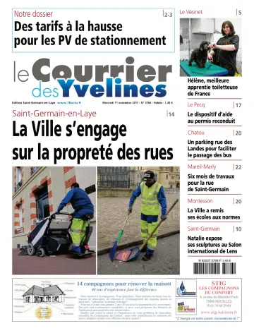 Le Courrier des Yvelines (Saint-Germain-en-Laye) - 1 Nov 2017