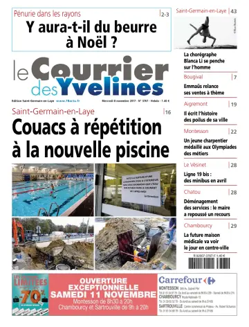 Le Courrier des Yvelines (Saint-Germain-en-Laye) - 8 Nov 2017