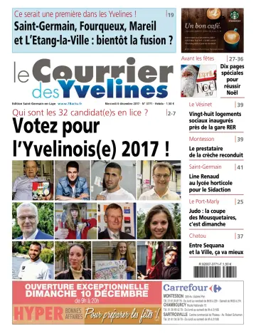 Le Courrier des Yvelines (Saint-Germain-en-Laye) - 6 Dec 2017