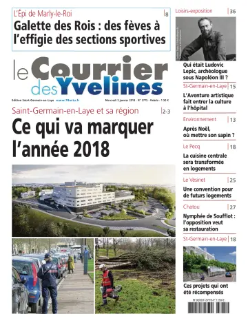 Le Courrier des Yvelines (Saint-Germain-en-Laye) - 3 Jan 2018