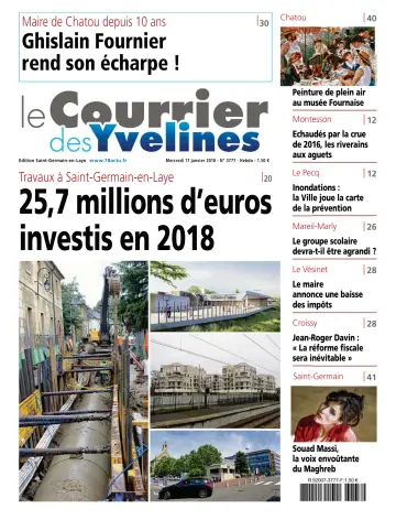 Le Courrier des Yvelines (Saint-Germain-en-Laye) - 17 Jan 2018