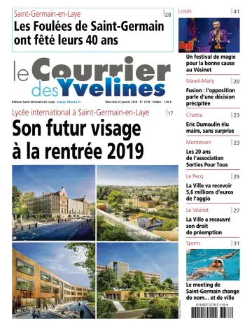 Le Courrier des Yvelines (Saint-Germain-en-Laye) - 24 enero 2018