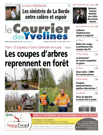 Le Courrier des Yvelines (Saint-Germain-en-Laye) - 07 feb. 2018