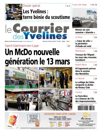 Le Courrier des Yvelines (Saint-Germain-en-Laye) - 14 фев. 2018