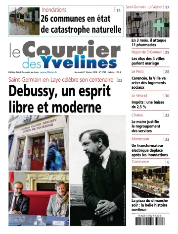 Le Courrier des Yvelines (Saint-Germain-en-Laye) - 21 Feb 2018