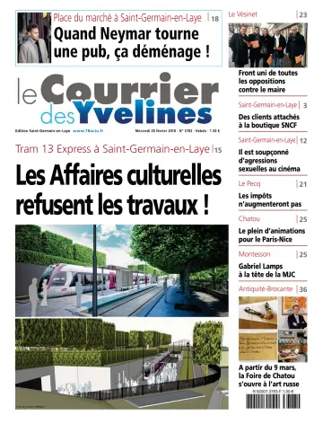 Le Courrier des Yvelines (Saint-Germain-en-Laye) - 28 фев. 2018