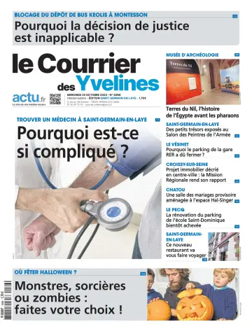 Le Courrier des Yvelines (Saint-Germain-en-Laye) - 25 oct. 2023