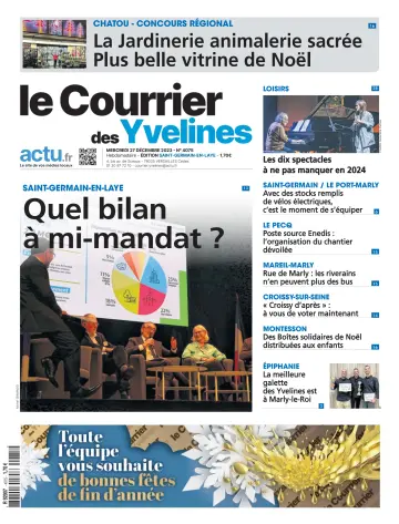 Le Courrier des Yvelines (Saint-Germain-en-Laye) - 27 dic. 2023