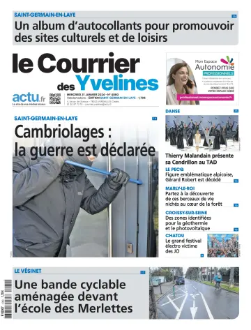 Le Courrier des Yvelines (Saint-Germain-en-Laye) - 31 Jan. 2024