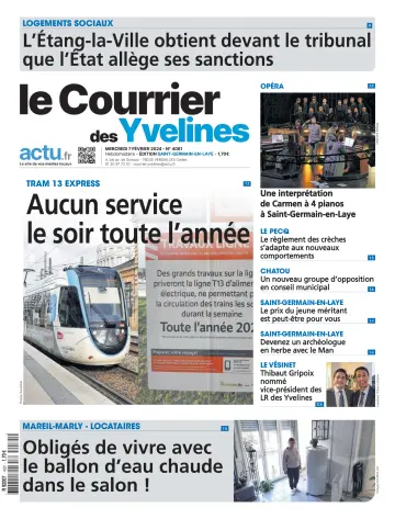 Le Courrier des Yvelines (Saint-Germain-en-Laye) - 07 fev. 2024