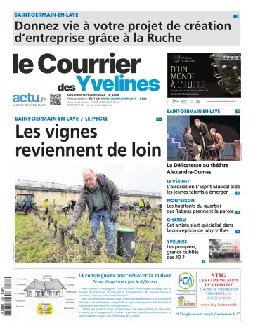 Le Courrier des Yvelines (Saint-Germain-en-Laye) - 14 feb. 2024