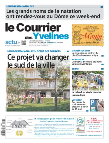 Le Courrier des Yvelines (Saint-Germain-en-Laye) - 20 三月 2024