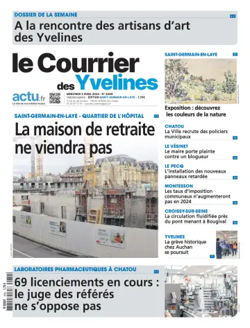 Le Courrier des Yvelines (Saint-Germain-en-Laye) - 03 四月 2024
