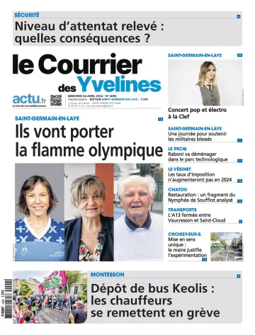 Le Courrier des Yvelines (Saint-Germain-en-Laye) - 24 Aib 2024