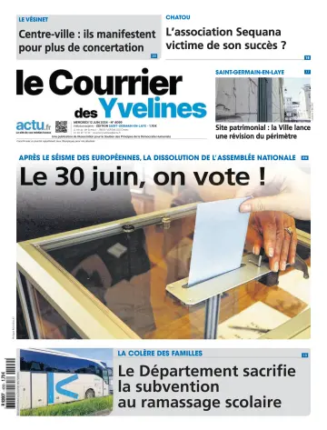 Le Courrier des Yvelines (Saint-Germain-en-Laye) - 12 Jun 2024