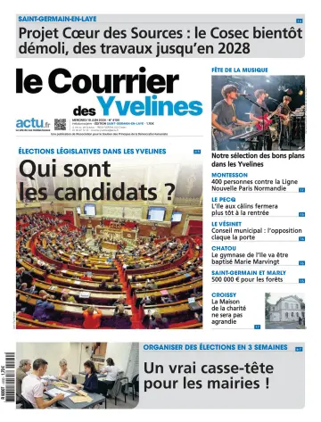 Le Courrier des Yvelines (Saint-Germain-en-Laye) - 19 июн. 2024