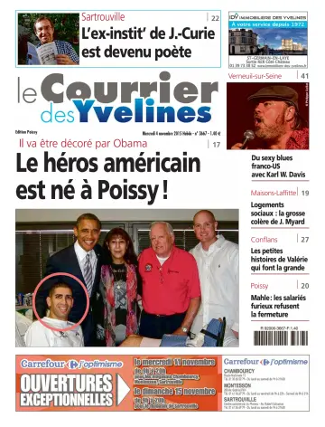Le Courrier des Yvelines (Poissy) - 4 Nov 2015