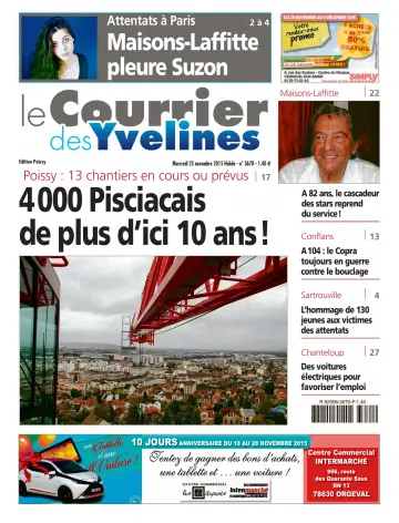 Le Courrier des Yvelines (Poissy) - 25 11월 2015
