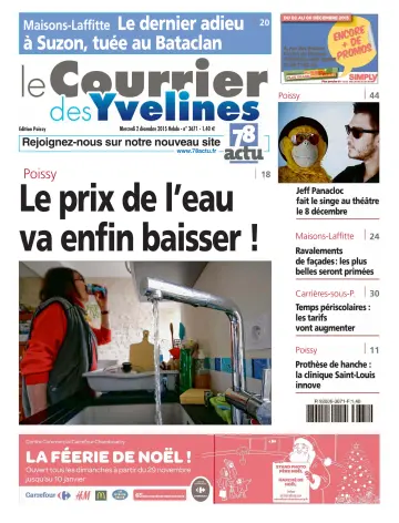 Le Courrier des Yvelines (Poissy) - 2 Dec 2015
