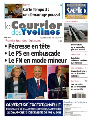 Le Courrier des Yvelines (Poissy) - 9 Dec 2015