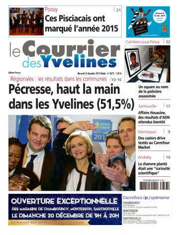 Le Courrier des Yvelines (Poissy) - 16 12월 2015