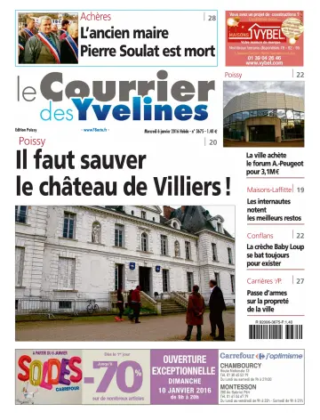 Le Courrier des Yvelines (Poissy) - 6 Jan 2016